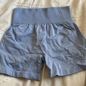 Blue AYBL gym shorts, size M, barely worn in great condition